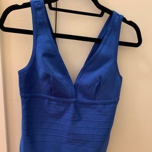 brand new cobalt blue body on dress